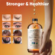 SPORTYOUTH Organic Castor Oil, Made in USA, 32 fl oz Big Glass Bottle, Cold Pressed Hexane Free USDA Certified 100% Pure Castor Oil for Hair Growth Brows Eyelashes Face Skin Body Care